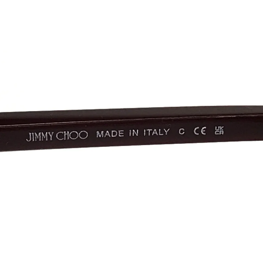 Jimmy Choo Eyeglasses Frames JC2014D 3025 Red Gold Round Asian Fit 51-17-140